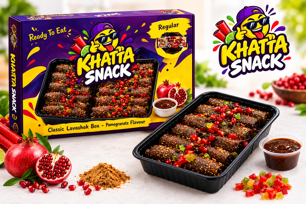 Original Iranian Lavashak | Includes Imli Chatni ( mix flavor) & Churan